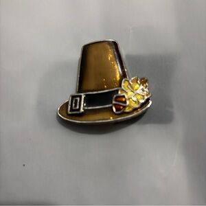 Vintage Monet Pilgrim Hat brooch